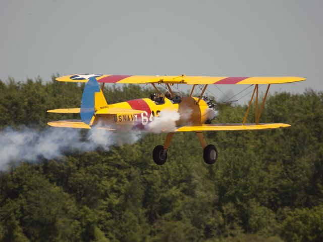 Boeing PT-17 Kaydet (N642CC) - Very nice. Take off runway 08 at Danbury CT.