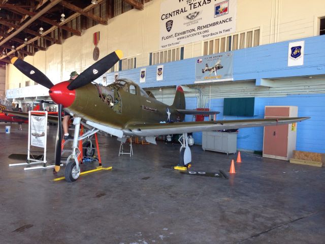 Bell Airacobra — - This is one of two P-39s still flying. This was at the CAFa hangar at HYI.