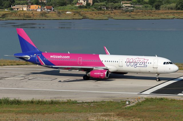 Airbus A321 (HA-LTC) - Photo taken on July 8, 2021.