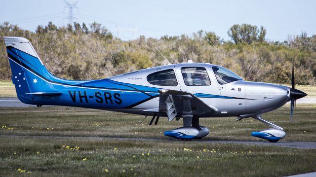 Cirrus SR-22 (VH-SRS) - Cirrus Model SR22 sn 4307 VH-SRS ABC annual fly-in Serpentine 25th September 2016.