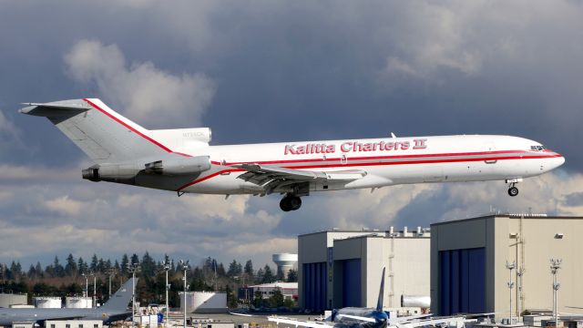 BOEING 727-200 (N724CK) - KII724 on final to Rwy 16R to complete a flight from KCNO on 3.8.19. (B727-225(A)(F) / ln 831 / cn 20383).