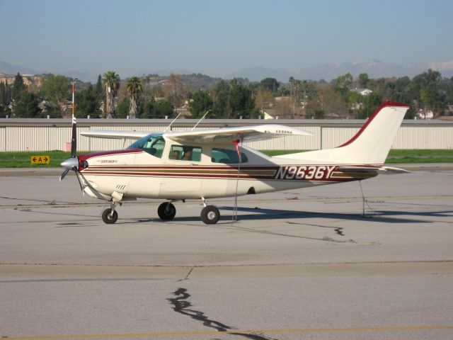 Cessna Centurion (N9636Y) - PARKED AT FULLERTON