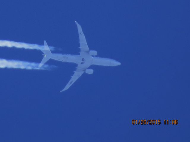 Boeing P-8 Poseidon (16-8759) - U.S. Navy P-8A over Baxter Springs Kansas (78KS).