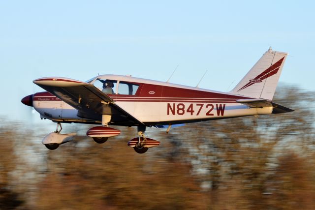 Piper Cherokee (N8472W) - Infinite Air Center's Cherokee working the pattern via Runway 34.