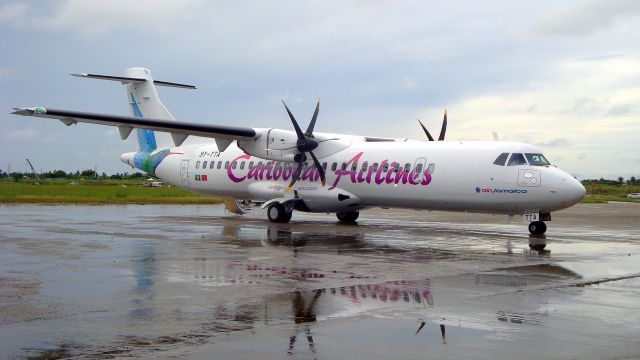 ATR ATR-72 (9Y-TTA) - Caribbean Airlines on receiving their new ATR 72-600 series aircraft, registered 9Y-TTA.