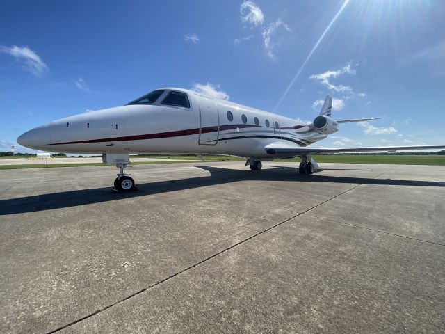 Grumman Gulfstream 1 (N1HE) - N1HE sharp G150br /Ada OK br /Scott MacDonald Aircraft Sales 