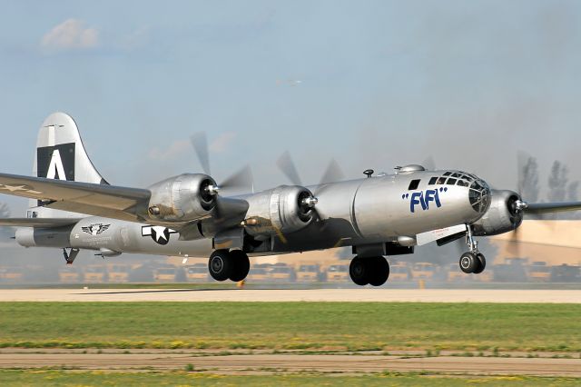 Boeing B-29 Superfortress (N529B) - FIFI Continues Down Runway 18 Oshkosh