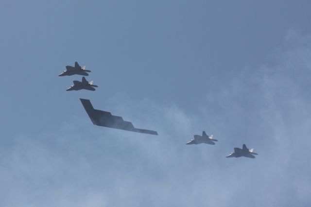 Northrop Spirit (89-0129) - Flyover Boston July 4, 2020