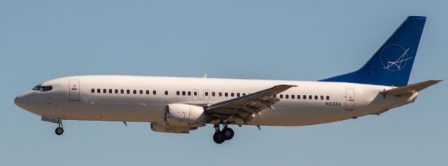 BOEING 737-400 (N313XA) - Long time waiting to catch this one!