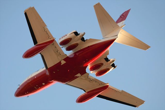 Lockheed Jetstar 2 (N72GW) - Took this shot on 2 May 2015. The 39-year-old jet departed from runway 19L.