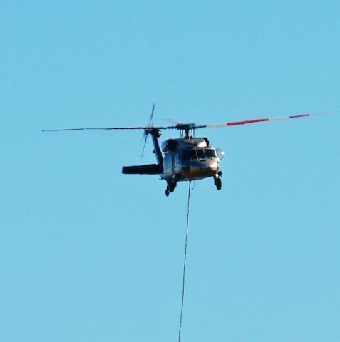 Sikorsky S-70 (N603CK) - Doing work in the mountains, out of KCXP.