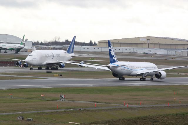 N249BA — - DREAMLIFTER AND 787 #2 PAINE FIELD EVERETT