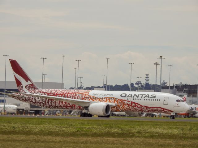 VH-ZNO — - Qantas B787-9 Flight from YMML to KLAX