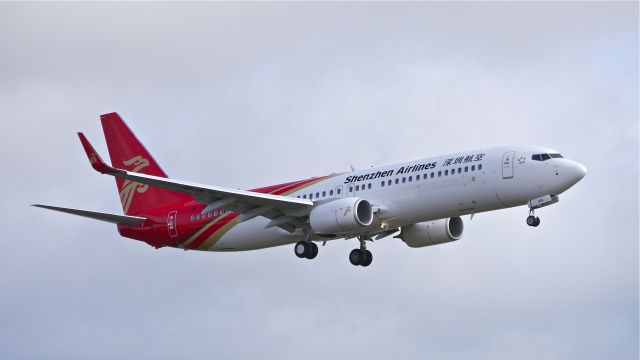 Boeing 737-800 (B-1936) - BOE738 makes a missed approach to Rwy 16R during a flight test on 2/14/14. (LN:4797 cn 38141).