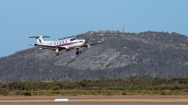 Pilatus PC-12 (VH-OWA) - MY FAVOURITE SHOT TAKEN AT ALBANY