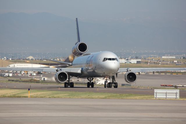 McDonnell Douglas DC-10 (N576FE) - Taxiing out for take off.