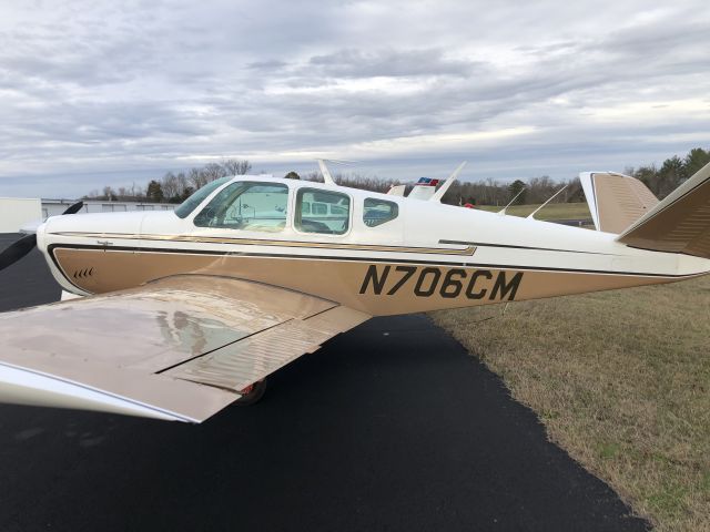 Beechcraft 35 Bonanza (N706CM)