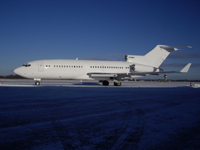 Boeing Super 27 (100) (VP-BAJ) - For Sale: Classic 1966 B-727. Low miles. Runs great. Polar bear in a snow storm paint scheme.