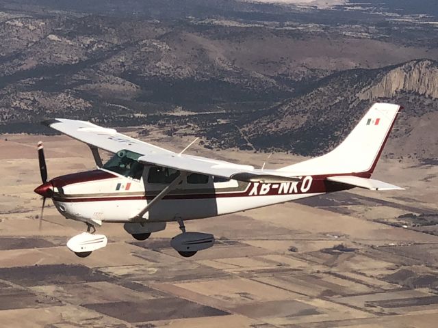 Cessna 206 Stationair (XB-NKO) - Sobrevolando Bachiniva Chihuahua