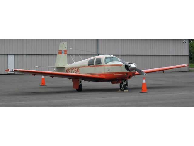 Mooney M-20 (N6725N) - Fast and economic aircraft. LANDMARK offers a great and friendly service on the Syracuse (KSYR) airport.