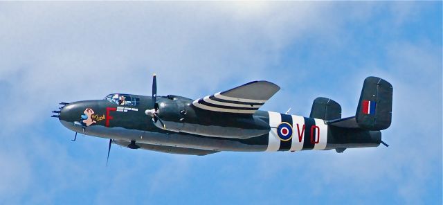 North American TB-25 Mitchell — - hamilton warplane heritage museum fathers day fly by Taken by mike heacock