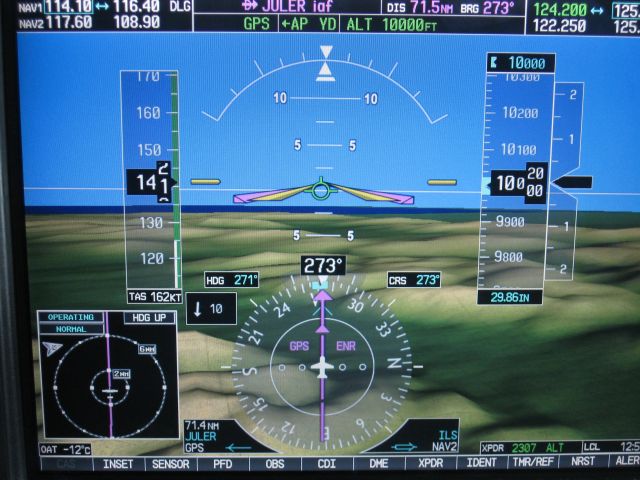 Cessna Caravan (N375SP) - About 70nm east of Kwigilingok, Alaska.