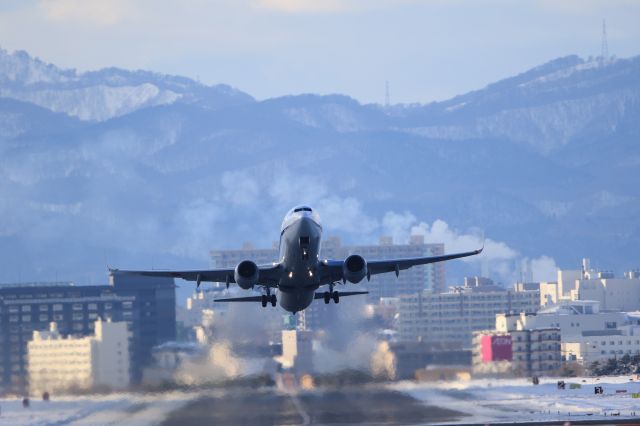 Boeing 737-800 (JA71AN) - January 26th 2019:HKD-HND.