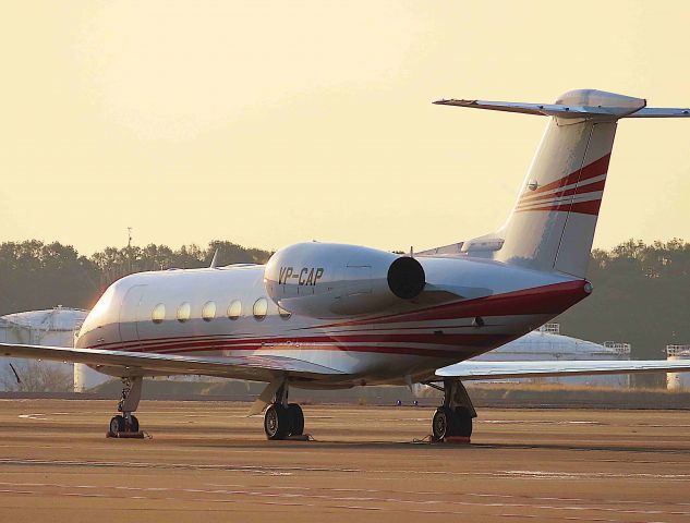 Gulfstream Aerospace Gulfstream IV (VP-CAP) - I took this picture on Nov 19, 2019.