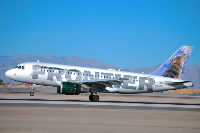 Airbus A319 (N933FR) - Frontier Airlines Airbus A319-111 N933FR / 933 (cn 2260)  Las Vegas - McCarran International (LAS / KLAS) USA - Nevada, January 3, 2010 Photo: Tomas Del Coro