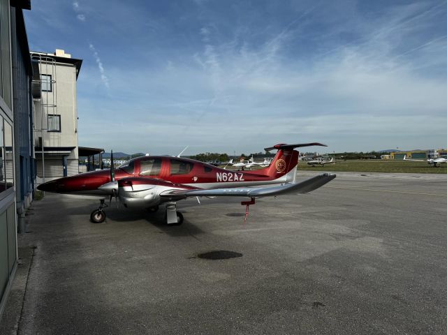 Diamond DA-62 (N62AZ) - Diamond DA 62 been pulled from the hanger for flight 