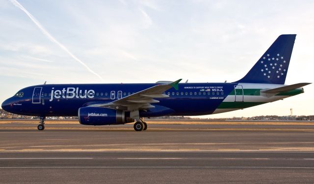 Airbus A320 (N531JL) - Blue Finest