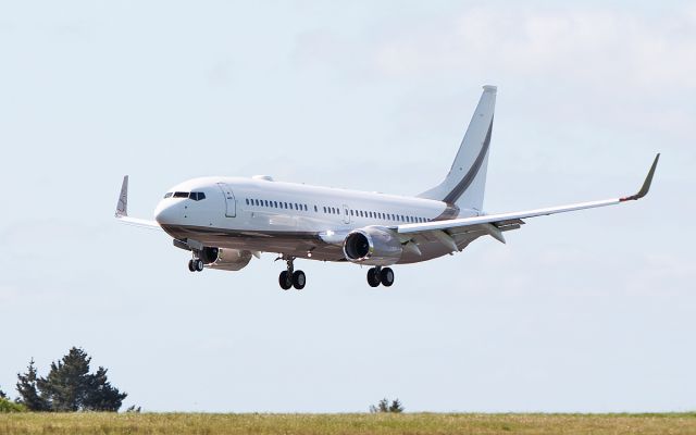 Boeing 737-800 (VQ-BOS) - bayham holdings b737-8gq bbj2 vq-bos landing at shannon from farnborough 16/5/18.