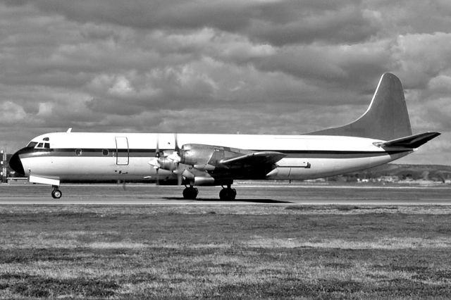 VH-RMG — - ANSETT AIR FREIGHT - LOCKHEED L188A ELECTRA - REG : VH-RMG (CN 1123) - ADELAIDE INTERNATIONAL AIRPORT SA. AUSTRALIA - YPAD 12/6/1978