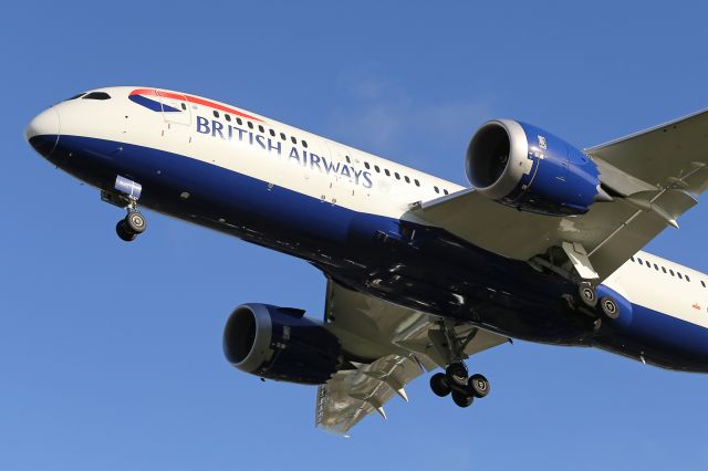 Boeing 787-8 (G-ZBJC) - G-ZBJC, British Airways 3rd Dreamliner.