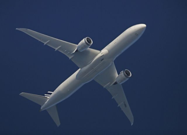 Boeing 787-9 Dreamliner (F-HRBA) - passage lors de la deuxième boucle du vol inaugural à 18 000 ft vertical vendée le 07-01-17