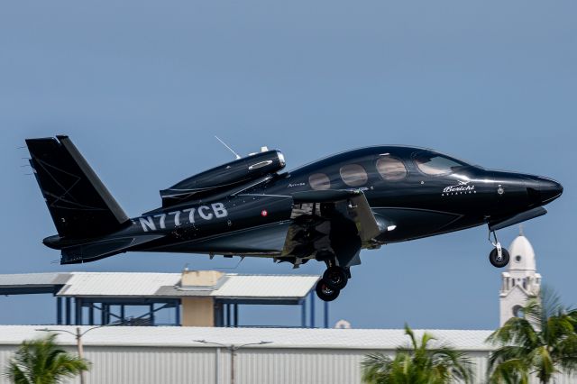 Cirrus Vision SF50 (N777CB) - New aircraft 