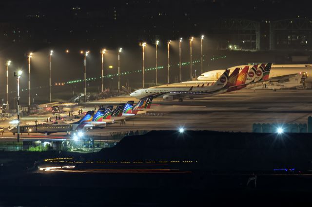 Aerospatiale ATR-72-500 (S2-AJK) - 18th October, 2020: Line up of just about every domestic civil aviation operator in Bangladesh on the ramp at Zia International Airport - the primary international gateway to the south Asian country. (See http://www.planexplorer.net/Xploregallery/displayimage.php?pid=1715 )