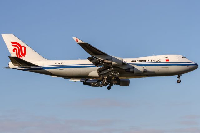 Boeing 747-400 (B-2475) - B-2475 Air China Cargo Boeing 747-4FTF coming in from Shanghai PuDong (PVG / ZSPD)@ Frankfurt - Rhein-Main International (FRA / EDDF) / 30.10.2016