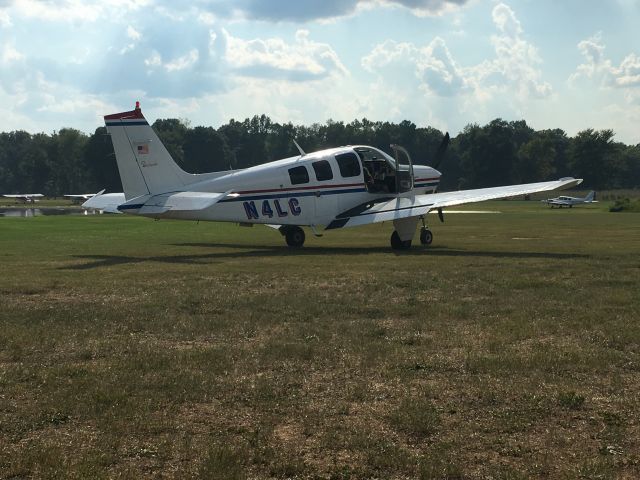 Beechcraft Bonanza (36) (N4LC) - Attending Eclipse Fly-In at Triple Tree