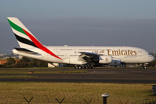 Airbus A380-800 (A6-EUI) - on 1 December 2017