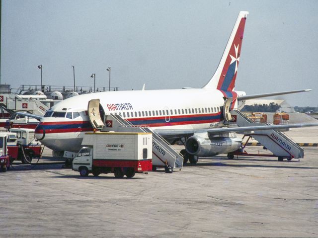 Boeing 737-700 (9H-ABC) - At Malta.