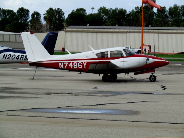 Piper PA-30 Twin Comanche (N7486Y) - On the ramp 