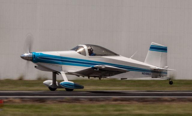 Experimental 100kts-200kts (N51863) - Taking off at NW Regional at Roanoke, TX