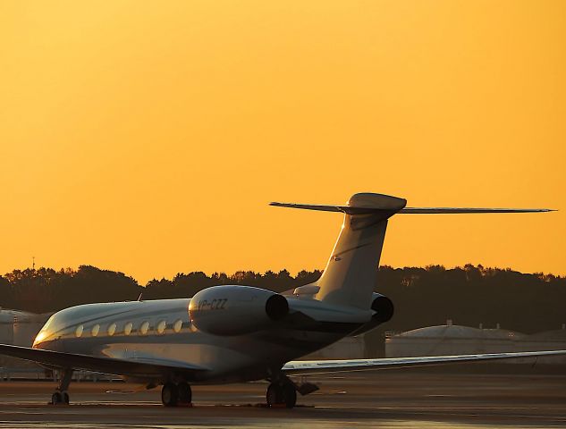 Gulfstream Aerospace Gulfstream G650 (VP-CZZ) - I took this picture on Jan 15, 2020.