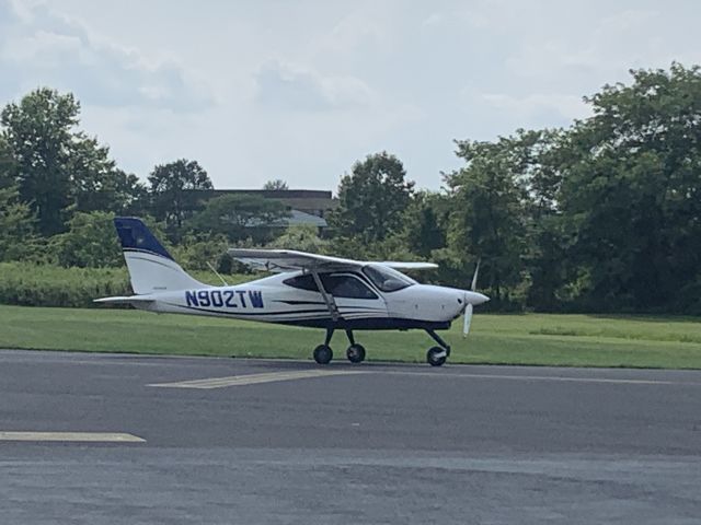 TECNAM P-2008 (N902TW) - N902TW (P208) departing Wings Field (KLOM)br /Photo Date: August 9, 2021