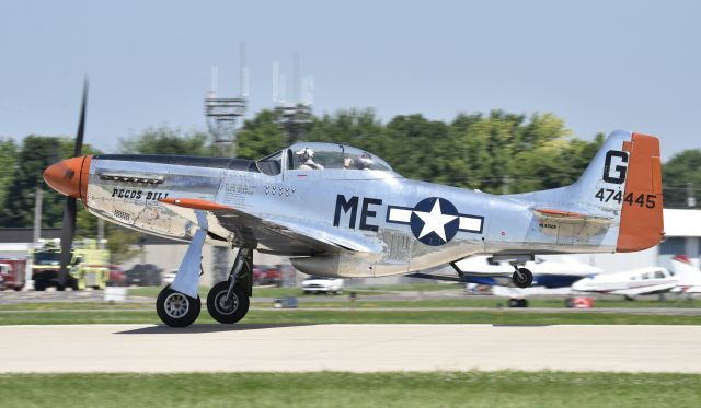 North American P-51 Mustang (N4132A) - Airventure 2017