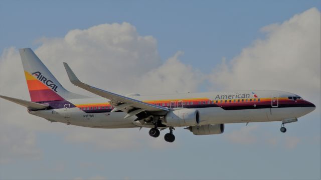 Boeing 737-800 (N971NN) - Sporting"AIRCAL"Livery