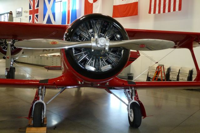 Beechcraft Staggerwing (N67738) - Beech Staggerwing D-17.  Historic Flight Museum,  Paine Field, Everett, WA - 11/7/10. New addition to the Museum, arriving on Saturday, 11/6/10.