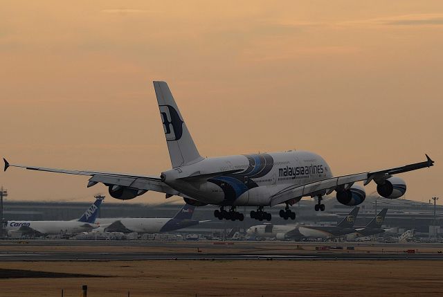 Airbus A380-800 (9M-MND) - I took this picture on Mar 19, 2018.br /MH88