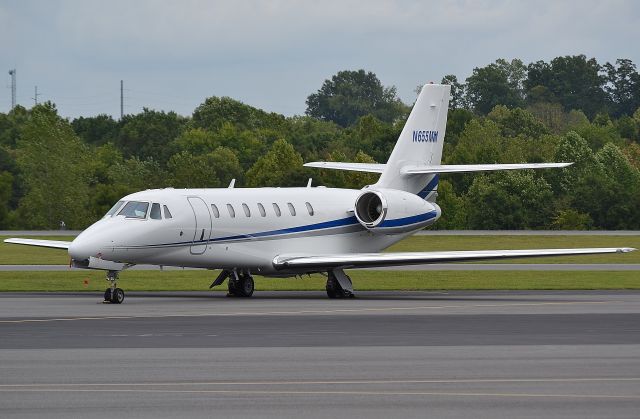 Cessna Citation Sovereign (N655MM) - Delta Private Jets (DPJ655) at KJQF - 9/12/15